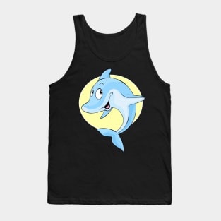 Blue Dolphin Tank Top